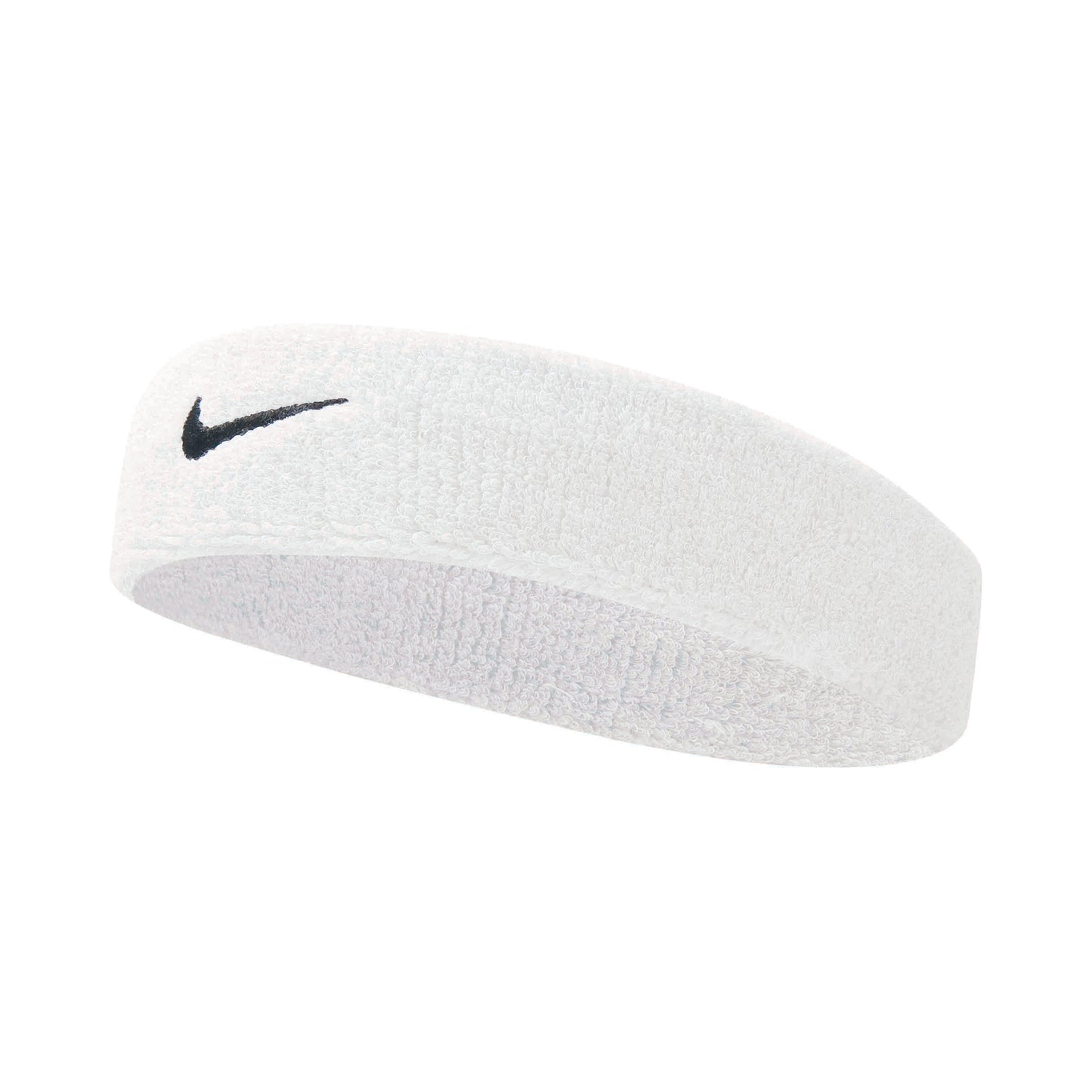 Nike Swoosh Stirnband-Weiß,Schwarz Nike Swoosh Stirnband-Weiß,Schwarz