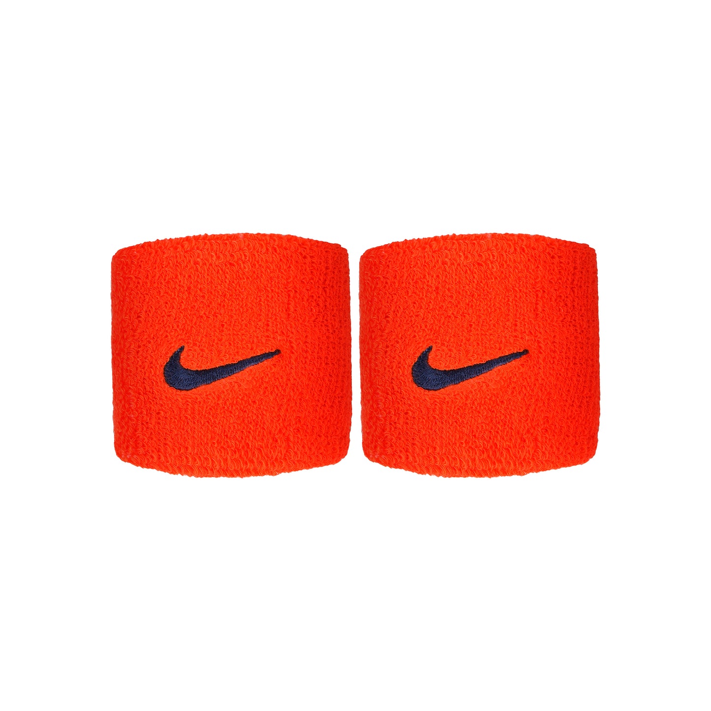 Nike Swoosh Schweißband 2er Pack kurz - orange, dunkelblau Nike Swoosh Schweißband 2er Pack kurz - orange, dunkelblau