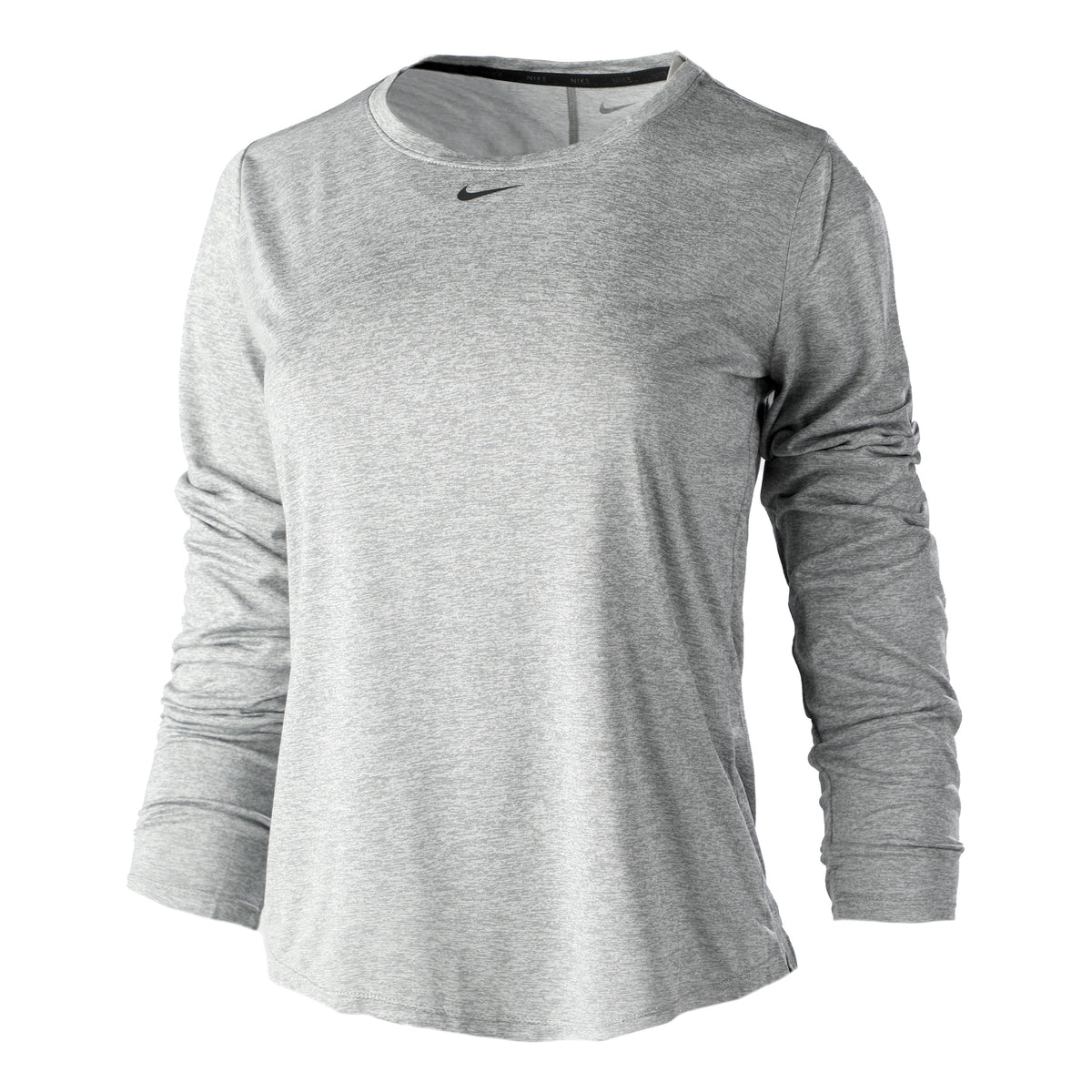 Nike Dri-Fit One Standard Longsleeve Damen - grau, schwarz Nike Dri-Fit One Standard Longsleeve Damen - grau, schwarz