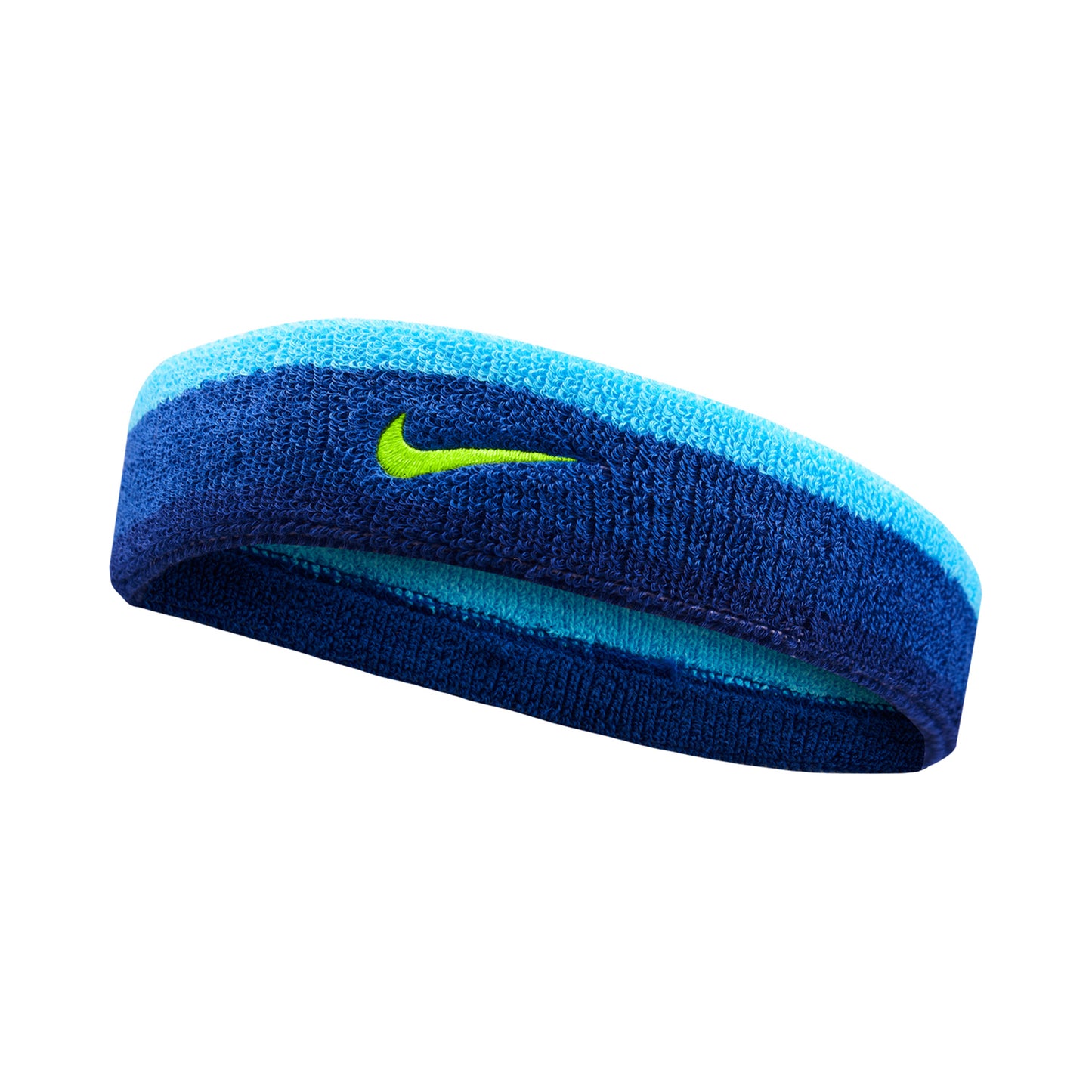 Nike Swoosh Stirnband Unisex - blau, grün Nike Swoosh Stirnband Unisex - blau, grün