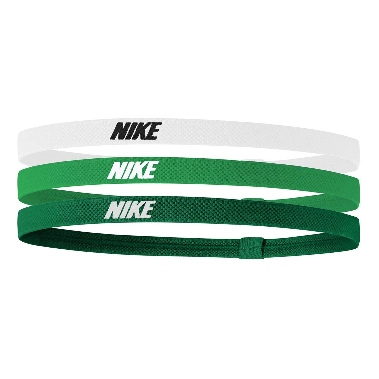 Nike Elastic 2.0 Haarband 3er Pack Unisex - weiß, hellgrün Nike Elastic 2.0 Haarband 3er Pack Unisex - weiß, hellgrün