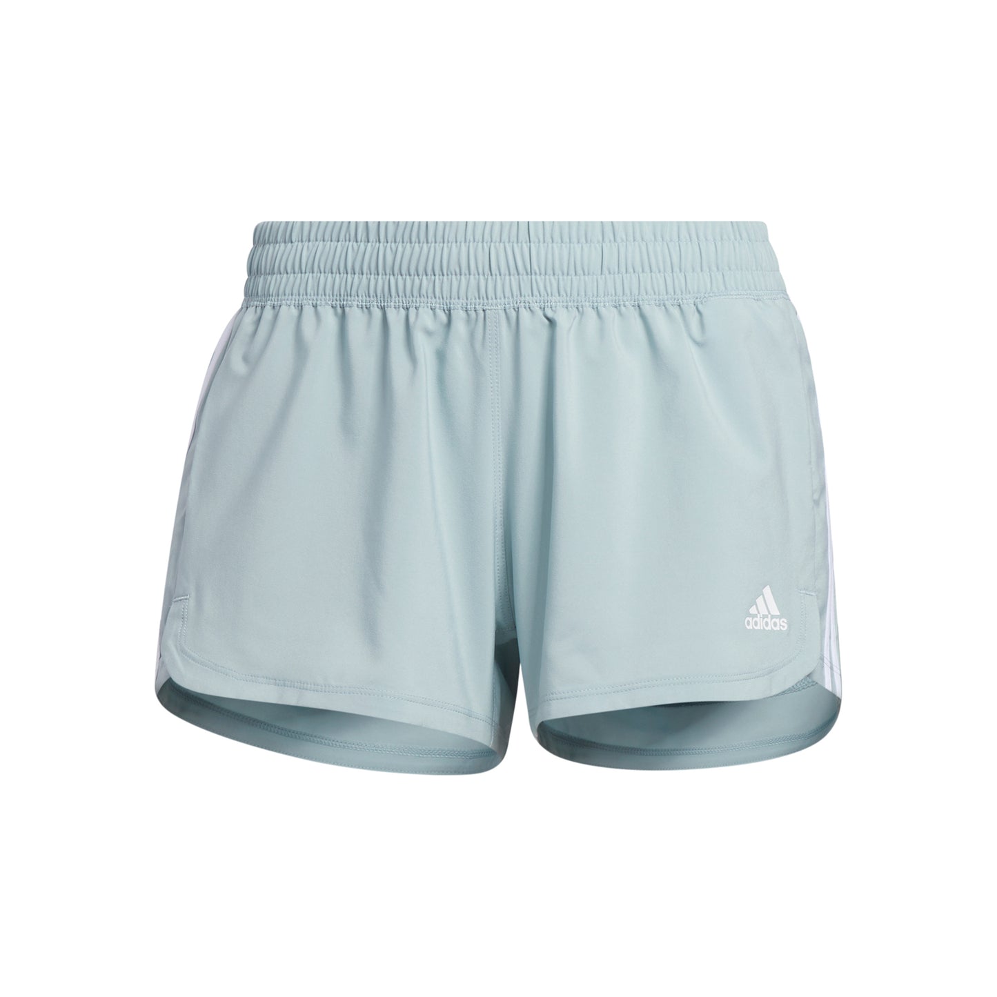 adidas Pacer 3-Streifen Woven Shorts Damen - grau, adidas Pacer 3-Streifen Woven Shorts Damen - grau,