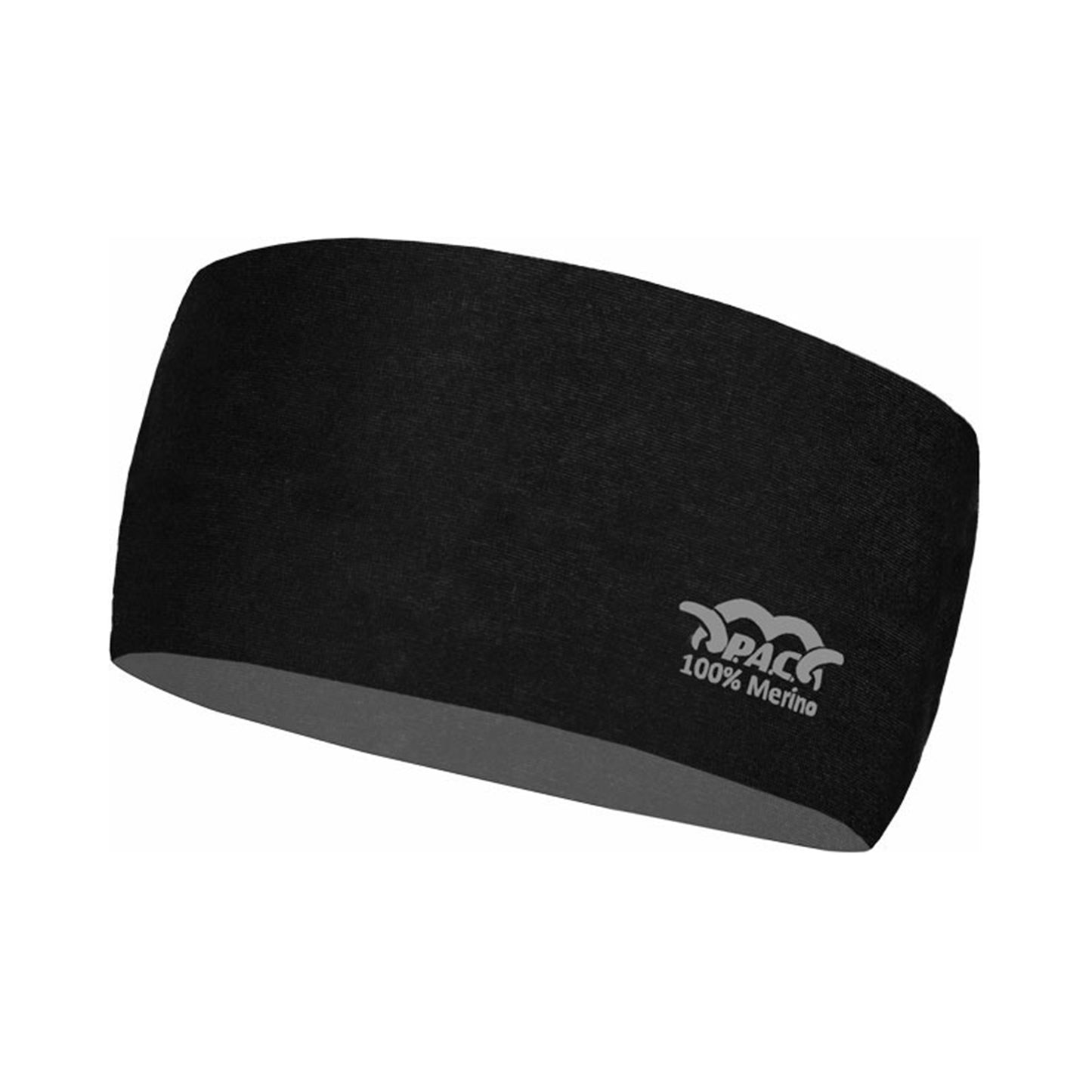 P.A.C. Merino Stirnband-Schwarz P.A.C. Merino Stirnband-Schwarz