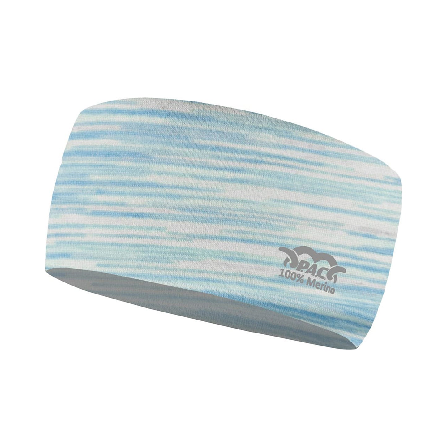 P.A.C. Merino Stirnband-Creme,Blau P.A.C. Merino Stirnband-Creme,Blau