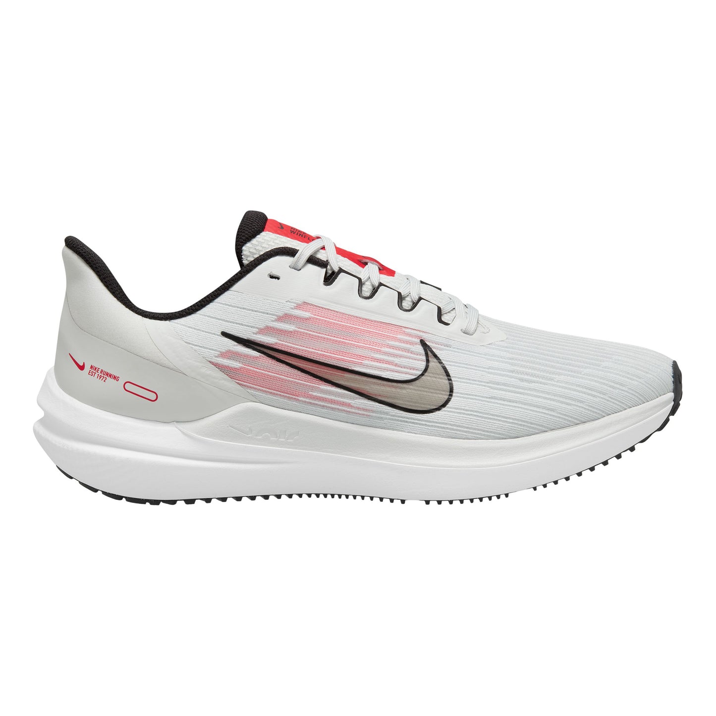 Nike Air Winflo 9 Neutralschuh Herren - weiß, grau