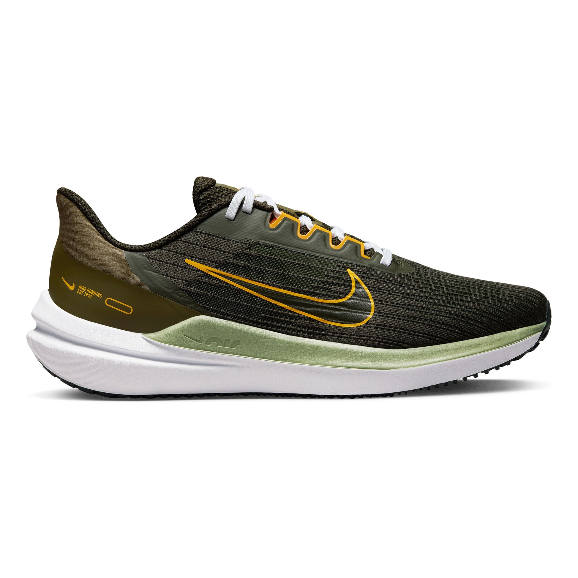 Nike Air Winflo 9 Neutralschuh Herren - schwarz, grau