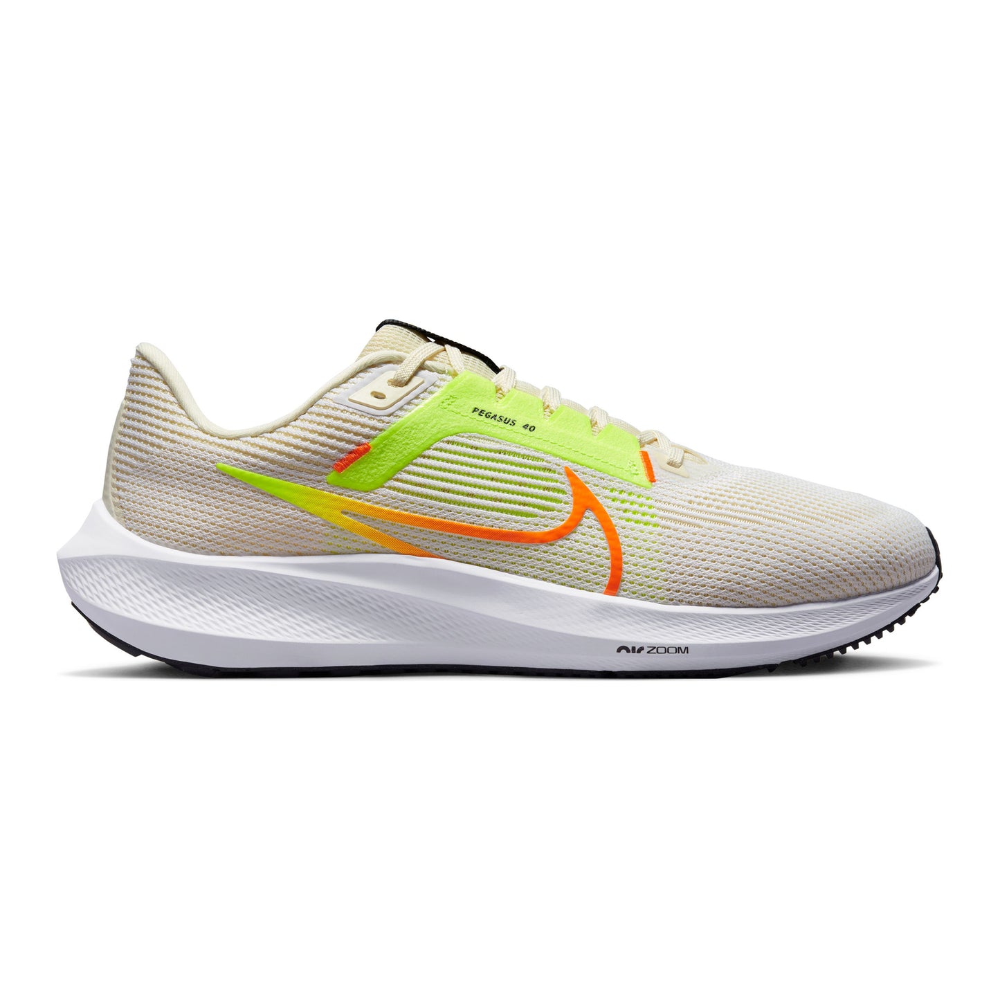 Nike Air Zoom Pegasus 40 Neutralschuh Herren - beige, neongelb