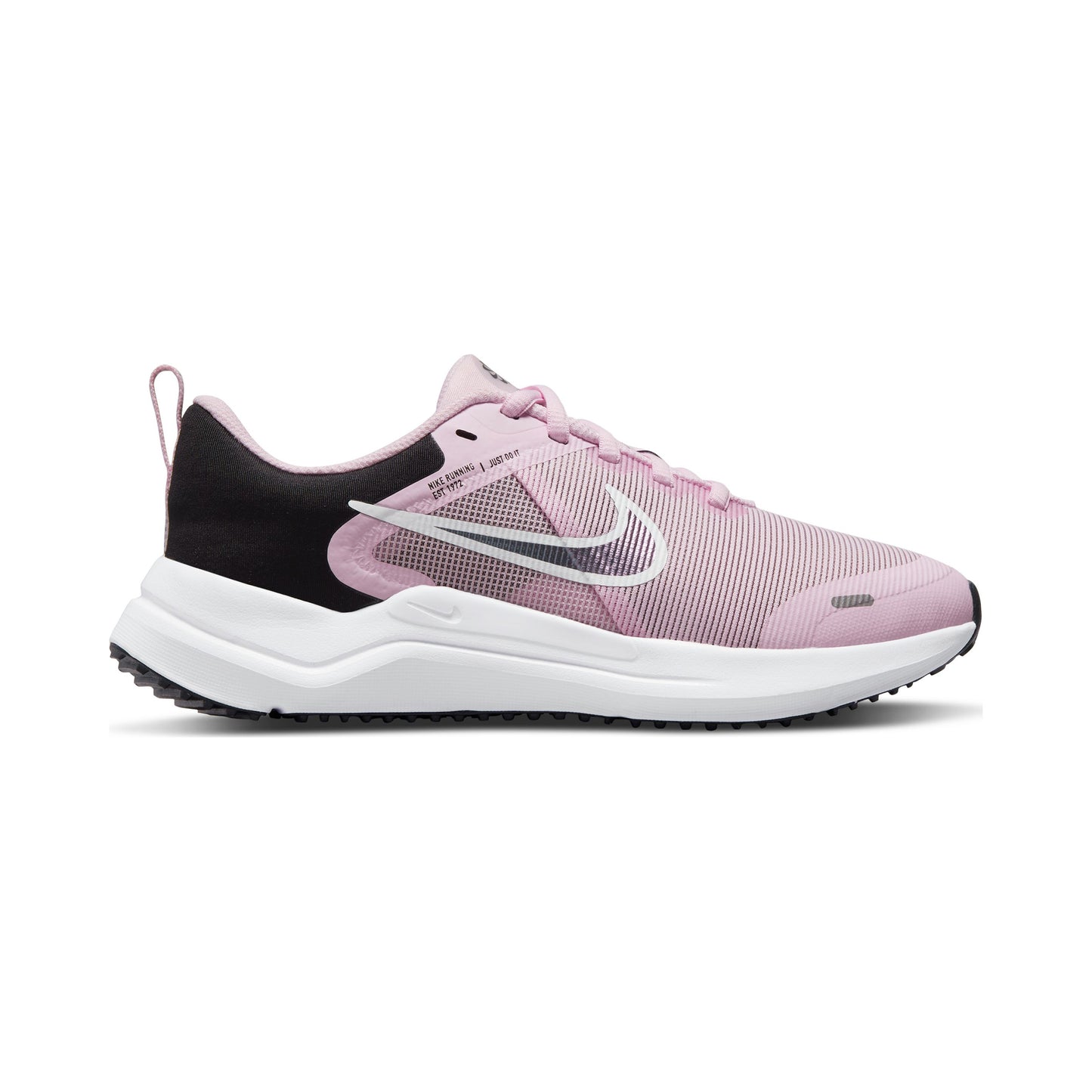 Nike Downshifter 12 Neutralschuh Kinder - rosa, schwarz