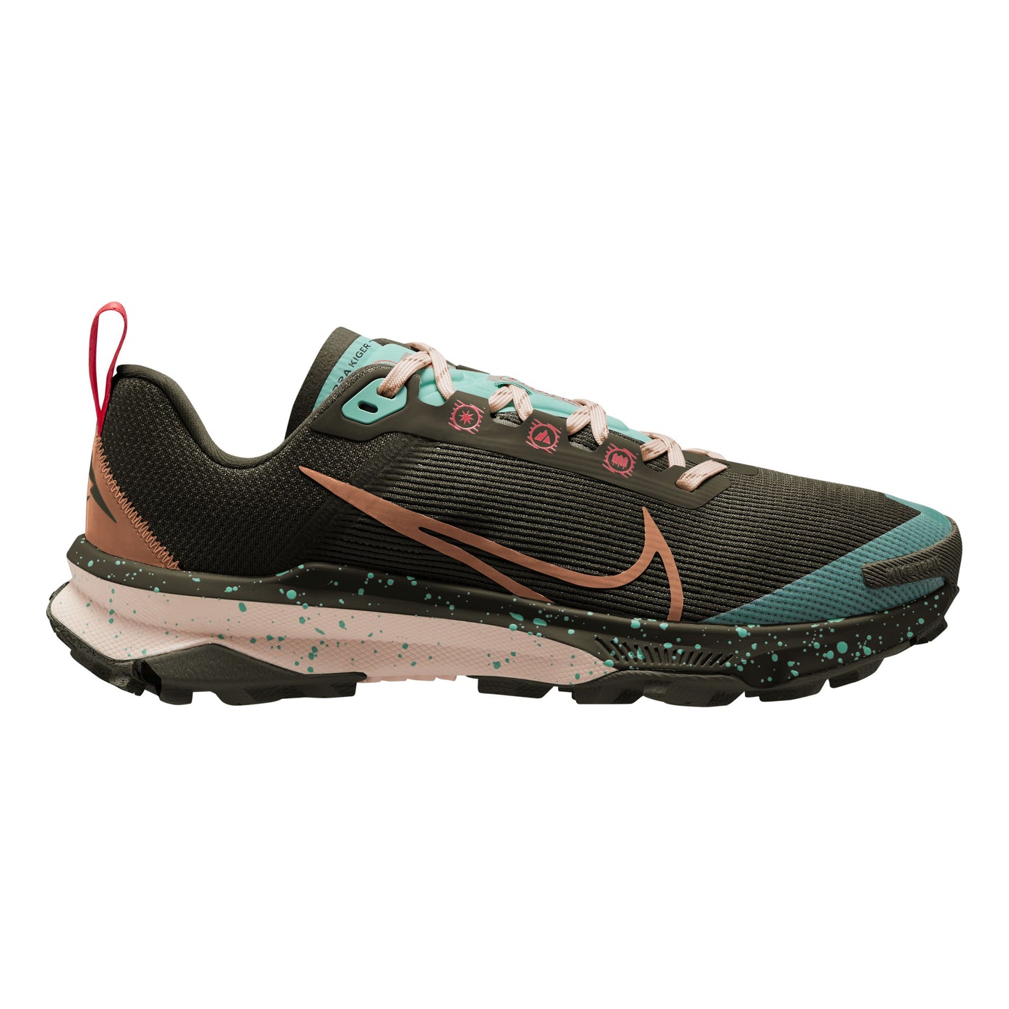 Nike Terra Kiger 9 Trailschuh Damen - oliv, hellblau