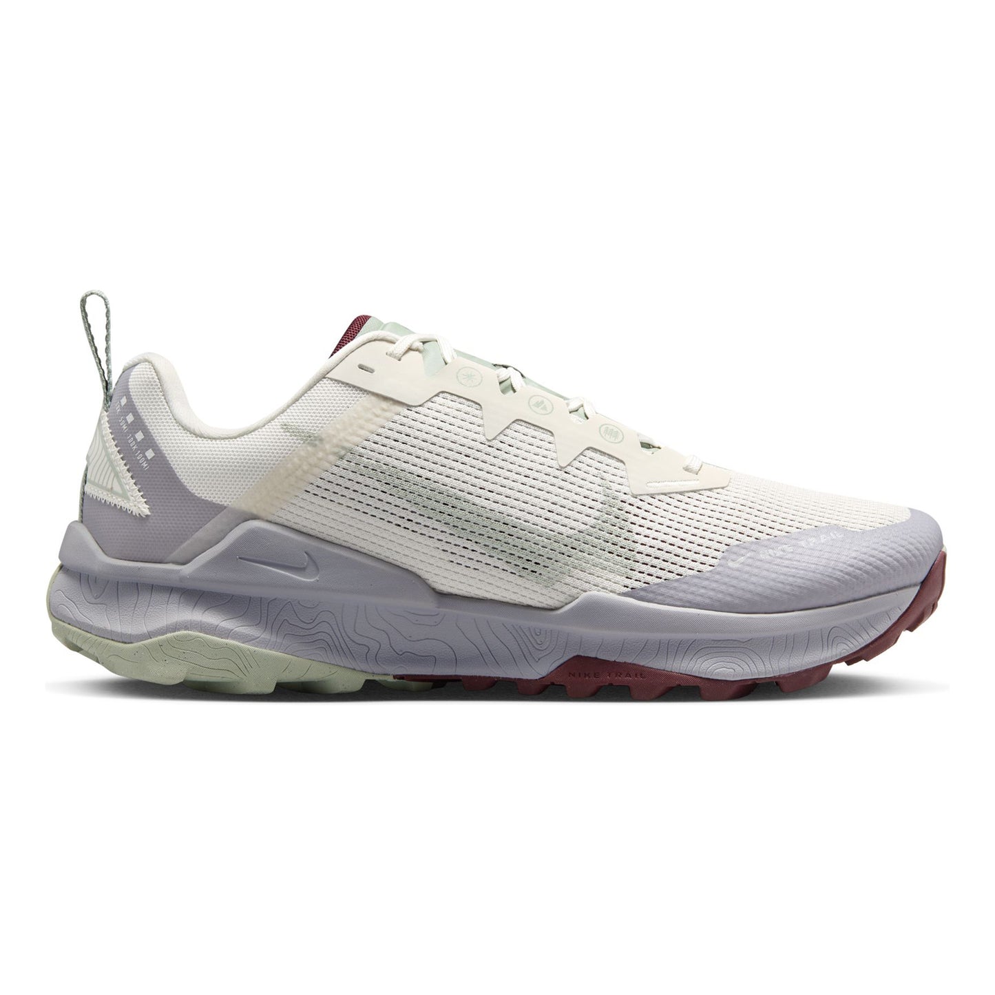 Nike React Wildhorse 8 Trailschuh Herren - weiß, flieder