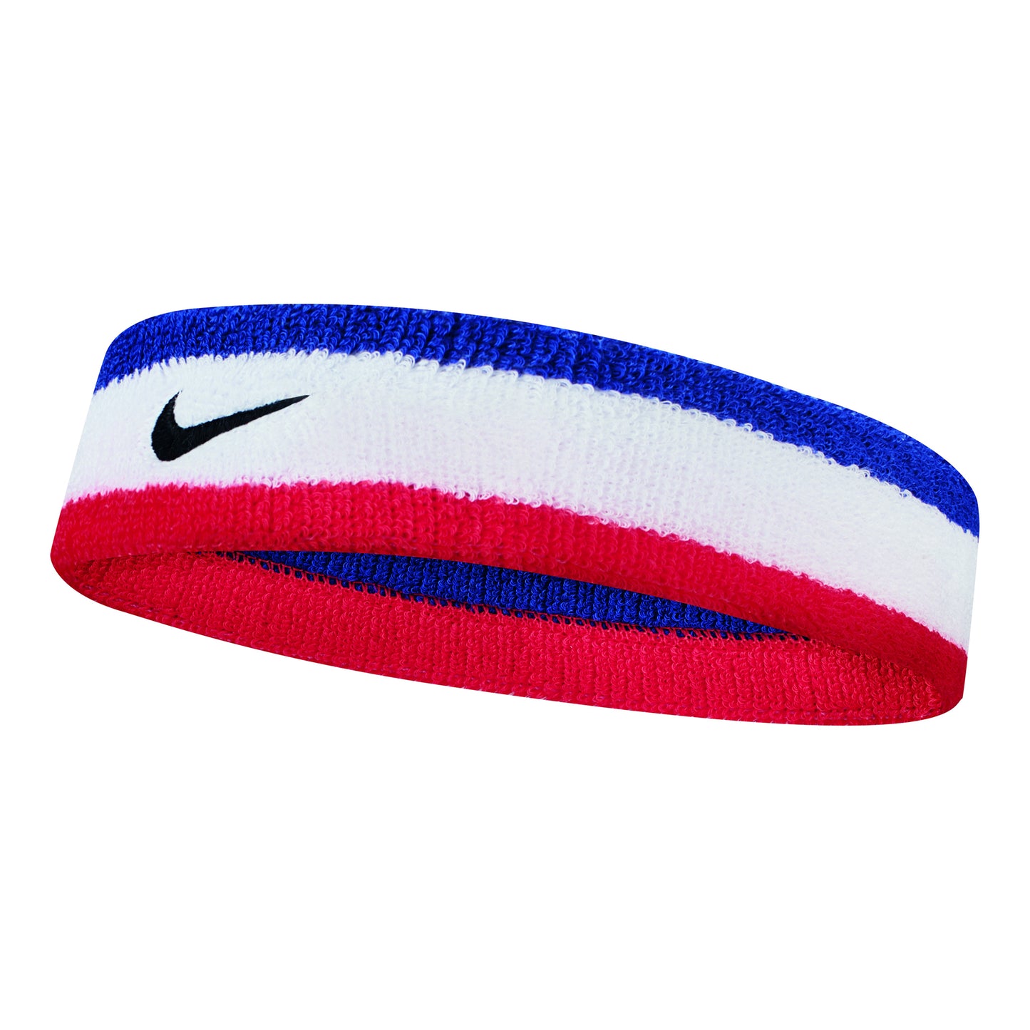 Nike Swoosh Stirnband Unisex - weiß, blau