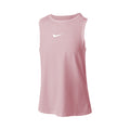 Dri-Fit Victory Court Dimension Tank-Top Mädchen - rosa, weiß