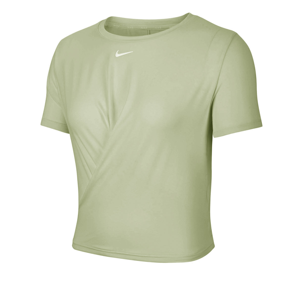 Nike Dri-Fit One Luxe Standard-Fit Twist T-Shirt Damen - hellgrün,