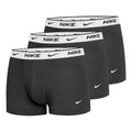 Everyday Cotton Strech Boxer Trunk Boxer Short 3er Pack Herren-Schwarz,Weiß