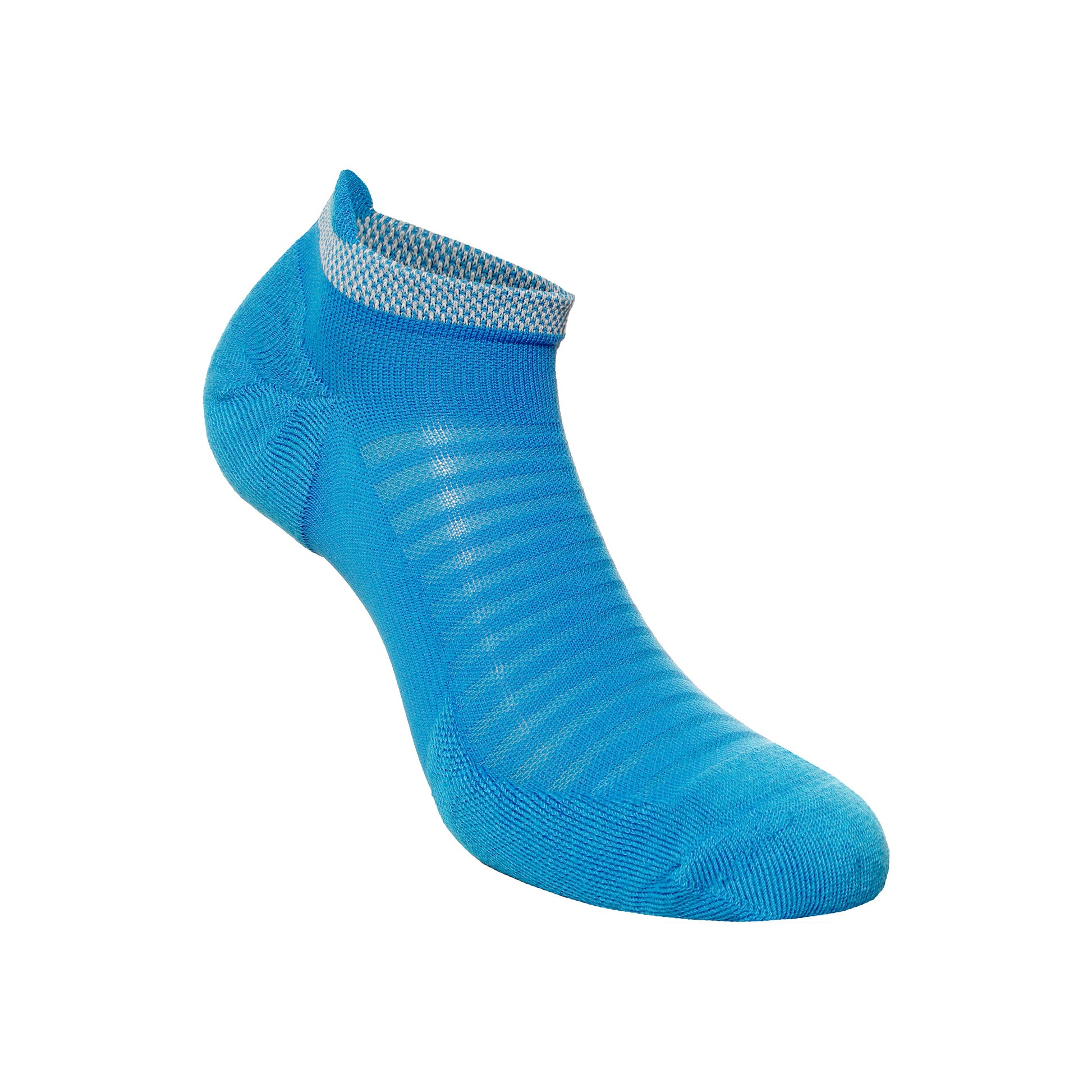 Nike Spark Lightweight No-Show Laufsocken Unisex - blau, grau