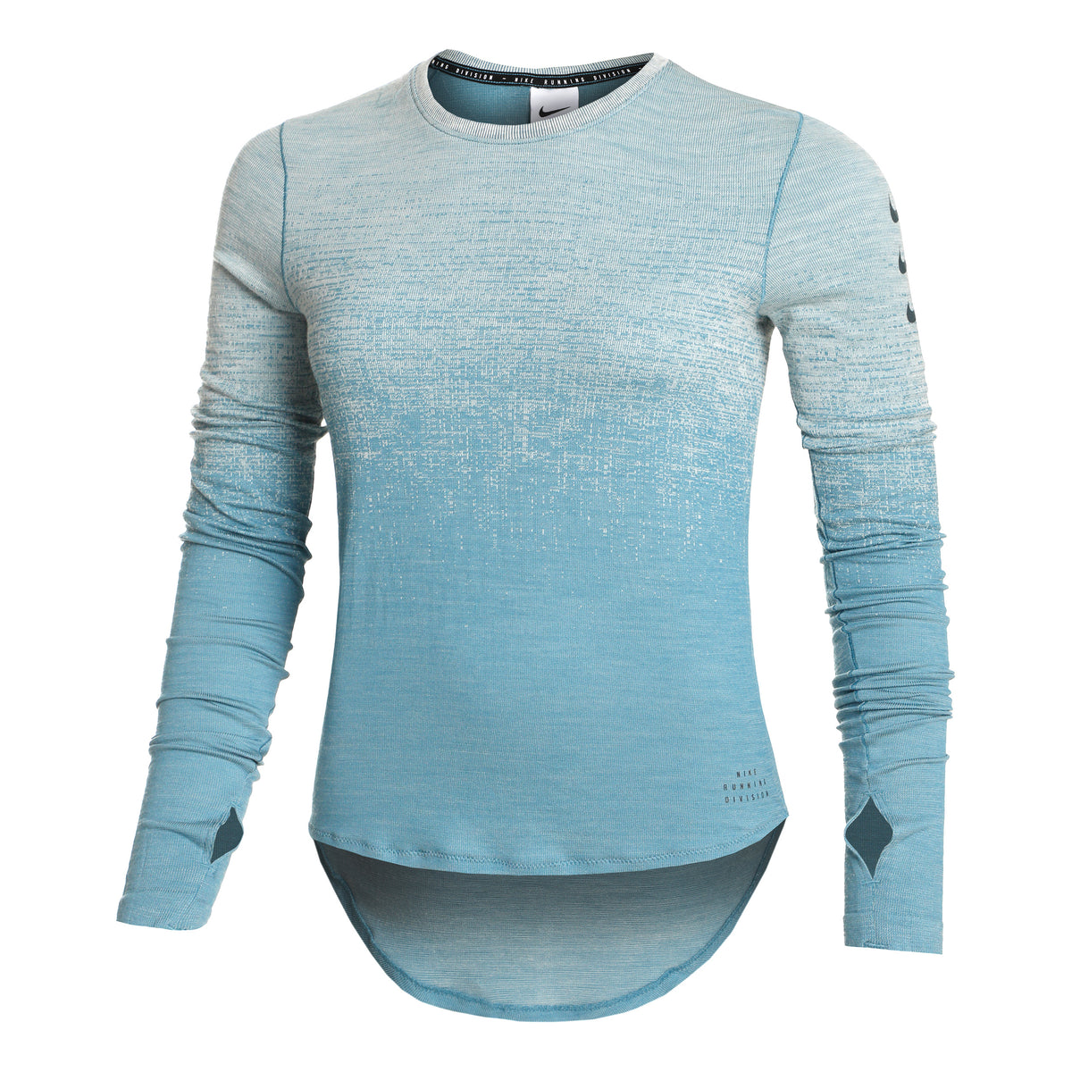 Nike Dri-Fit Run Division Lauftop Damen - blau, grau