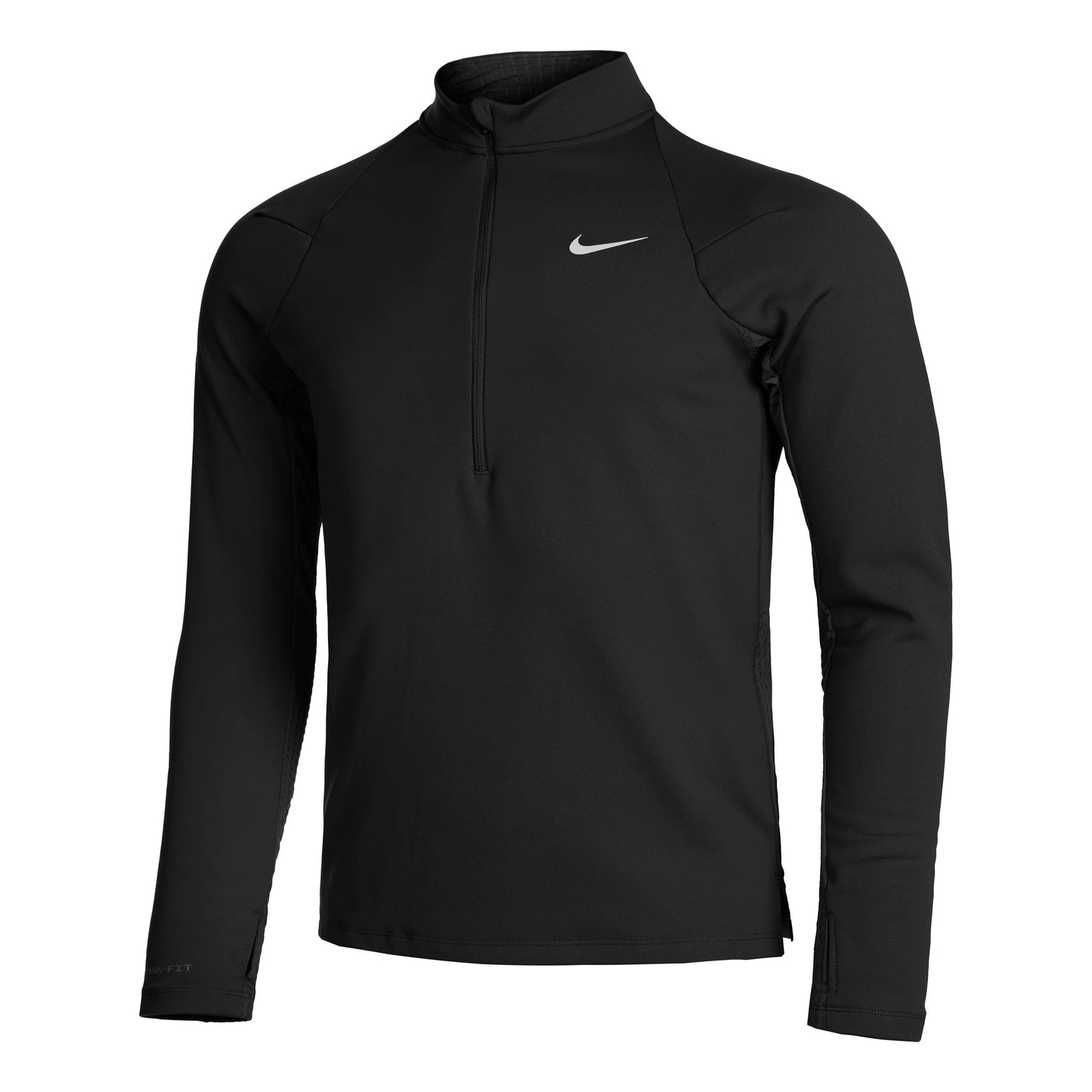 Nike TF RDVN Element Half-Zip Lauftop Herren - schwarz, grau