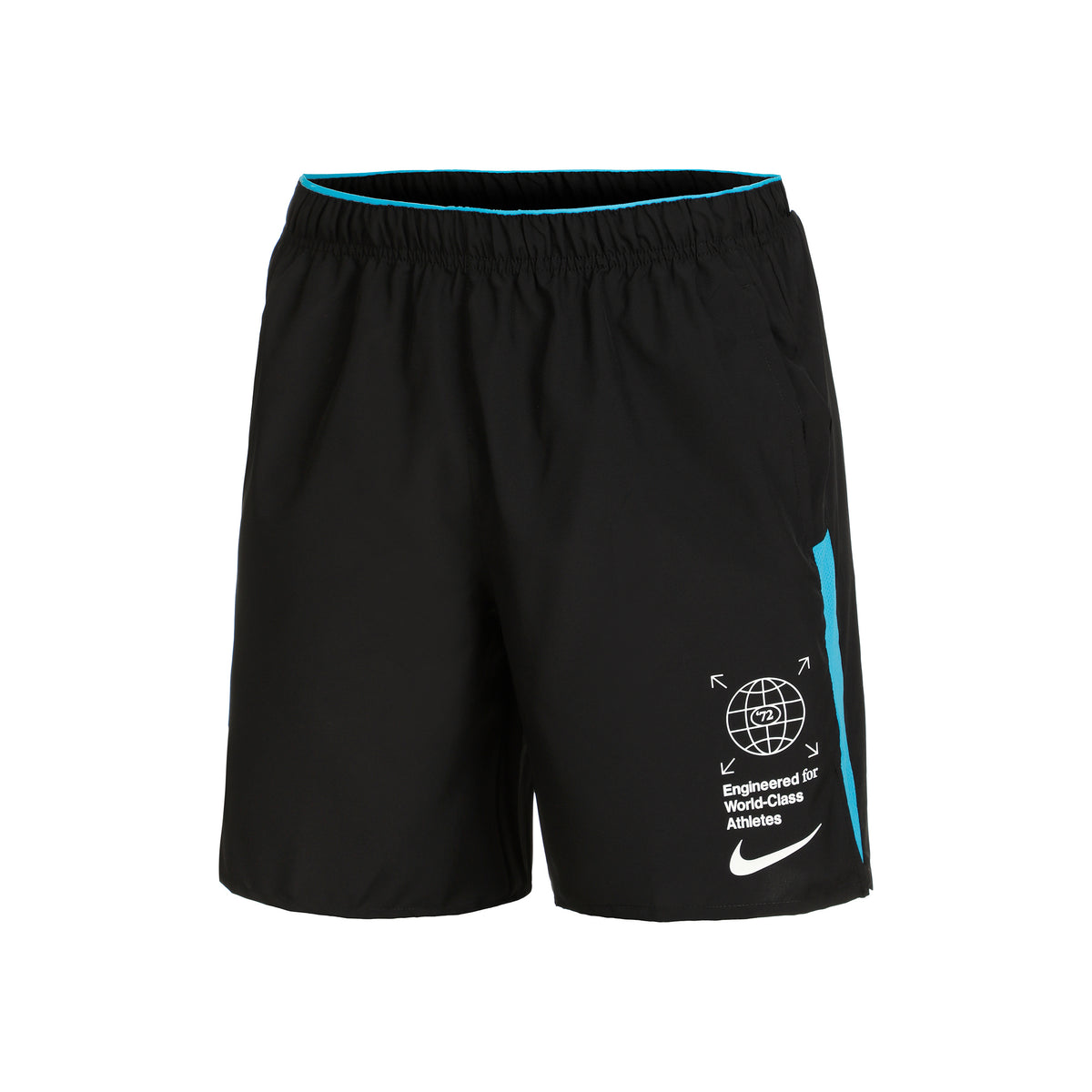 Nike Dri-Fit 9in Unlined GFX Shorts Herren - schwarz, blau
