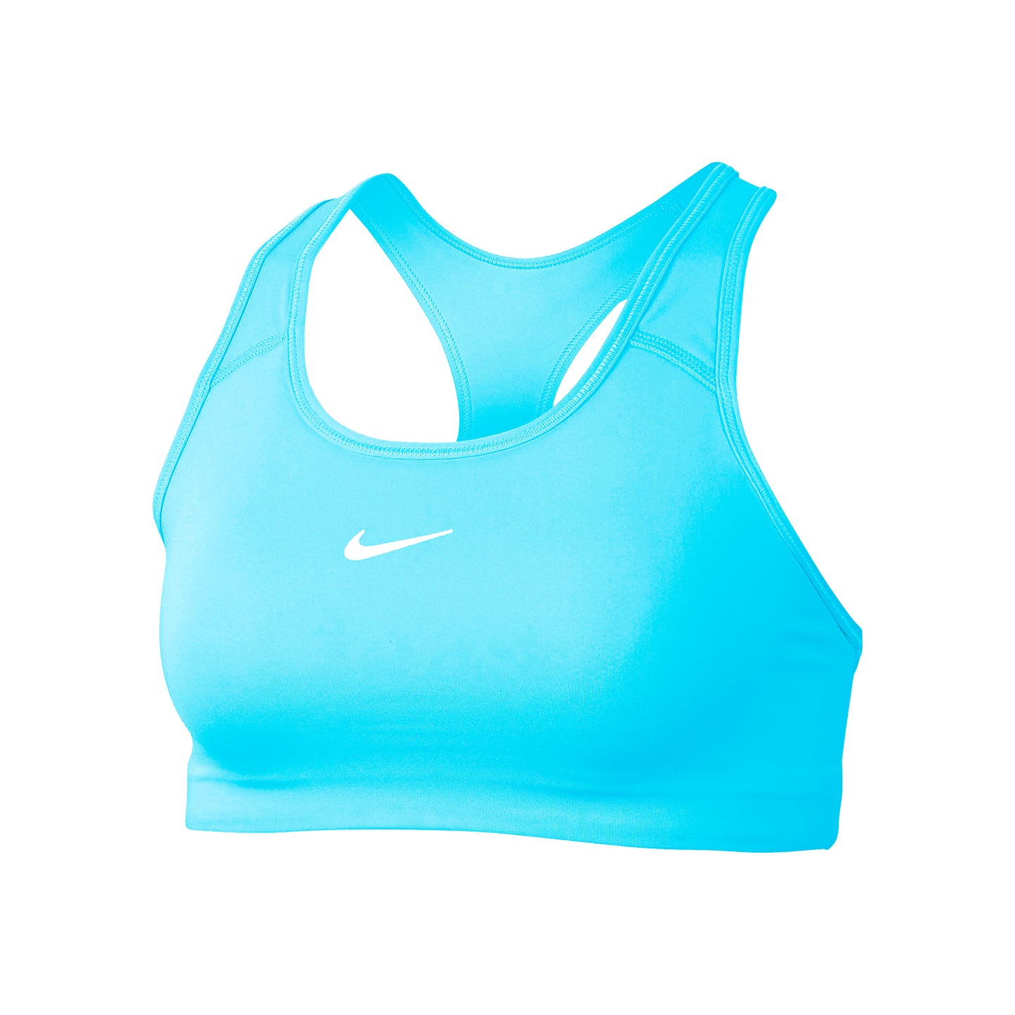 Nike Dri-Fit Swoosh Sport-BH Damen - türkis,