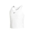 Dri-Fit Big Swoosh Sport-BH Mädchen - weiß,