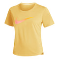 Dri-Fit One Swoosh HBR Laufshirt Damen - gelb,