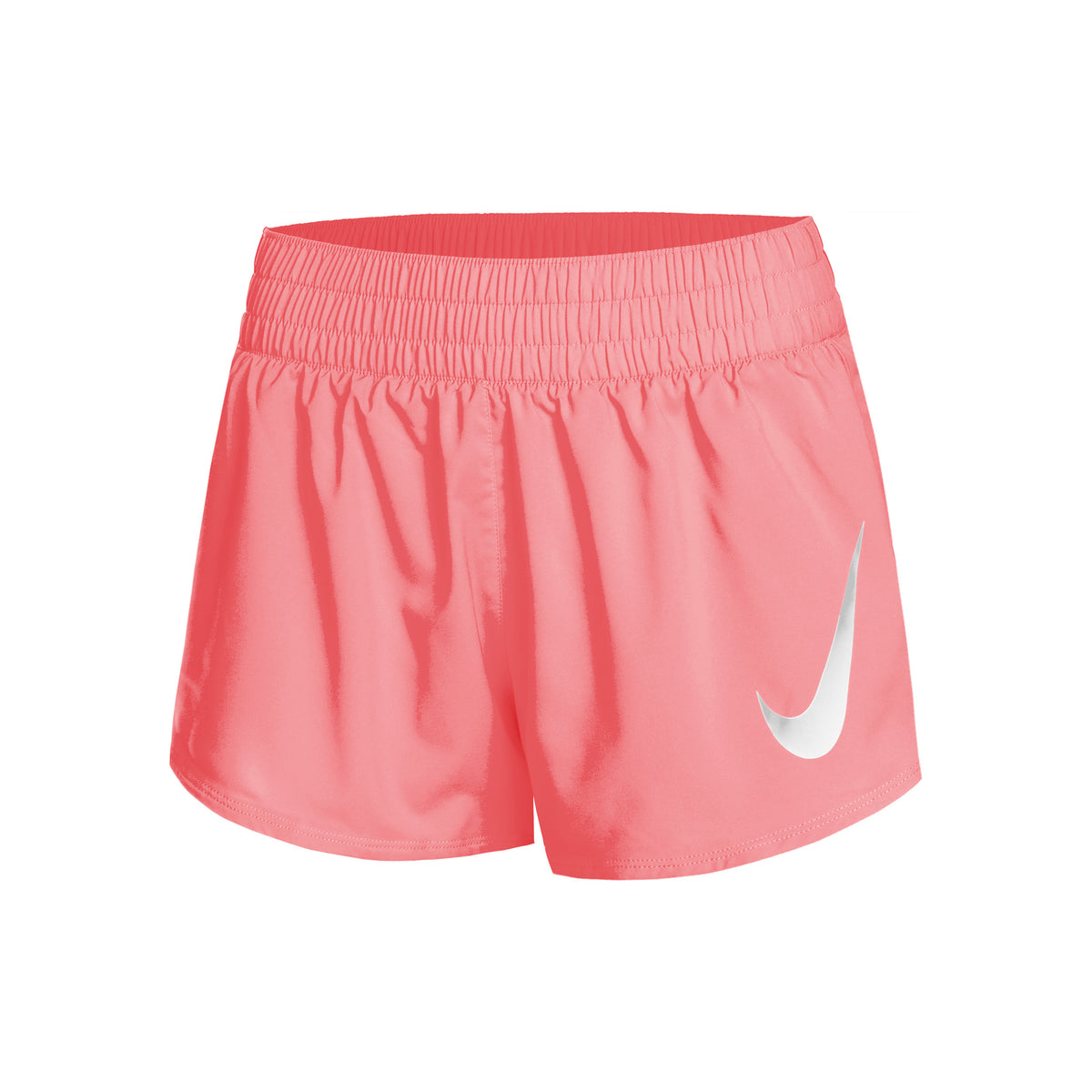 Nike Swoosh Shorts Damen - apricot,