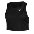 Dri-Fit Fast Crop Laufshirt Damen - schwarz,