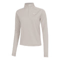 Dri-Fit Pacer 1/4-Zip Longsleeve Damen - hellgrau,