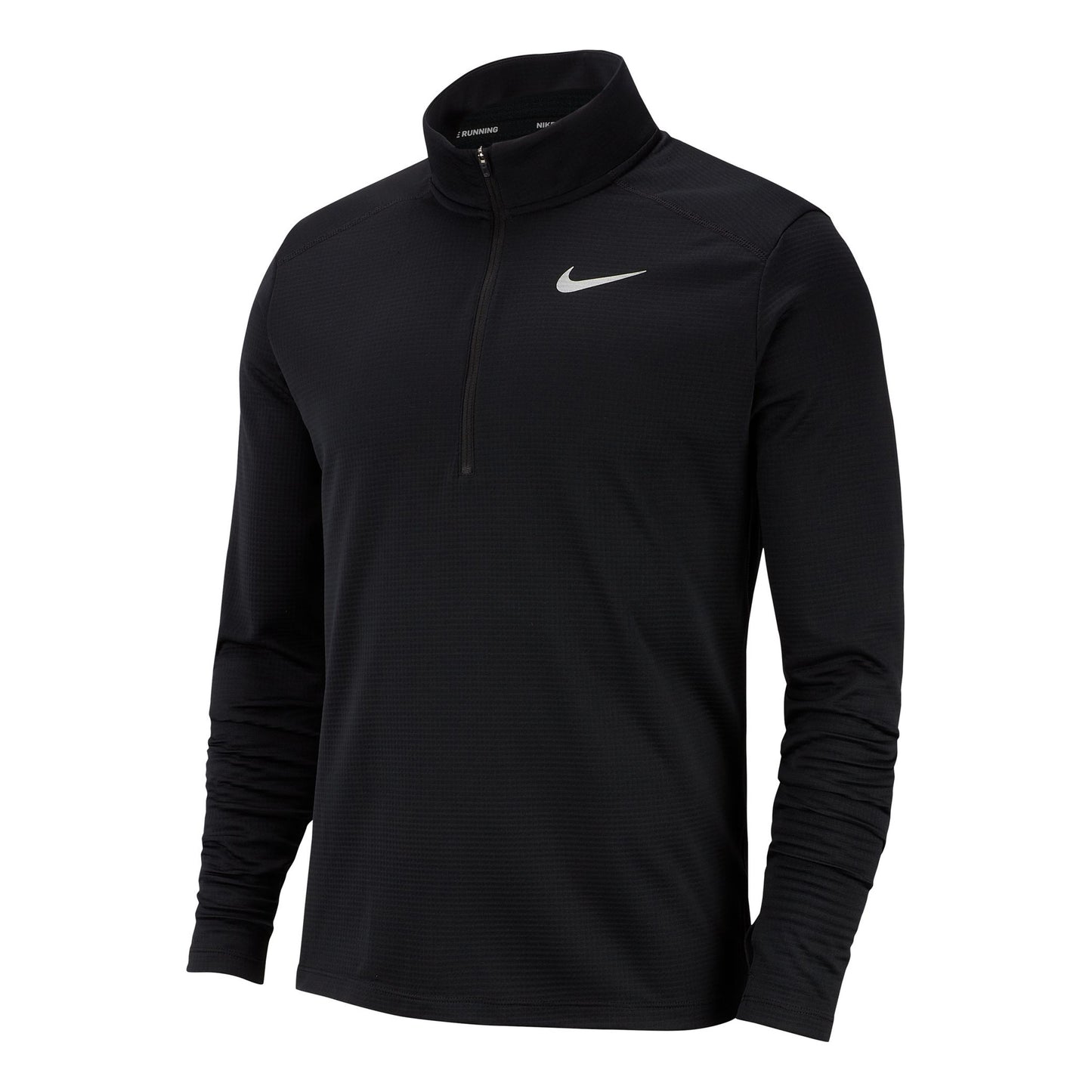 Nike Pacer Half-Zip Laufshirt Herren - schwarz, schwarz