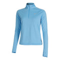 Dri-Fit Pacer 1/4-Zip Longsleeve Damen - hellblau,