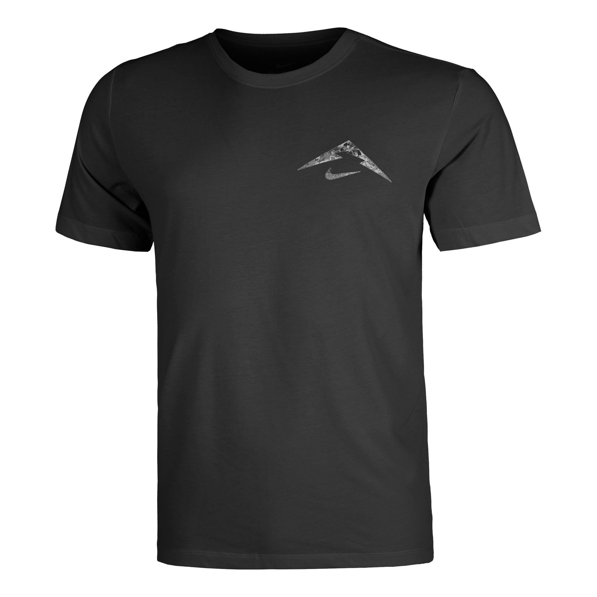 Nike Dri-Fit Dri-Fit Cotton Laufshirt Herren - schwarz,