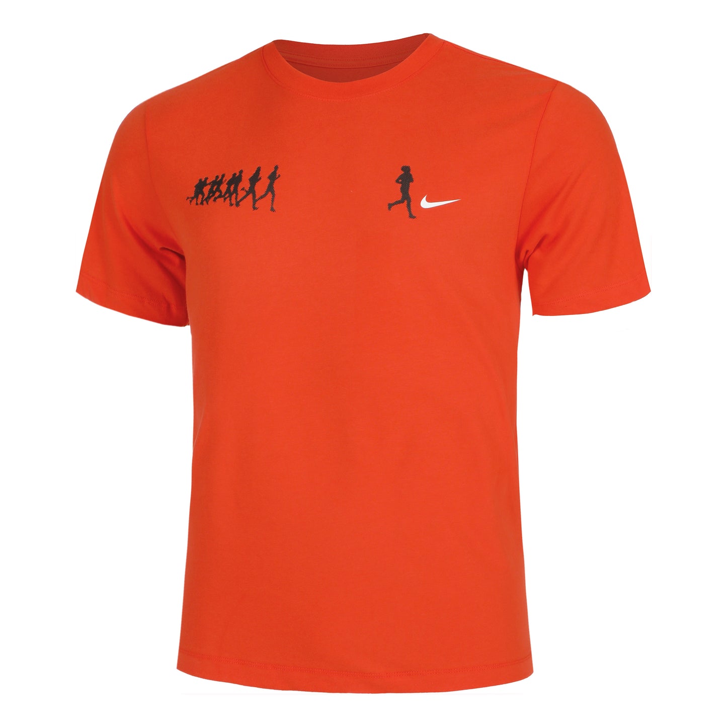 Nike Dri-Fit Cotton Laufshirt Herren-Rot