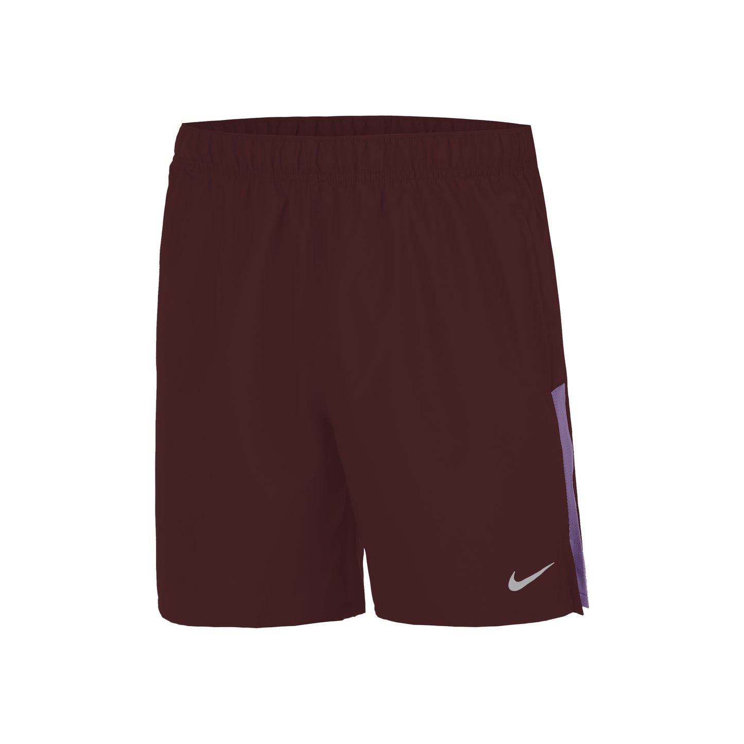Nike Challenger 7in Brief-Lined Laufshorts Herren - dunkelrot