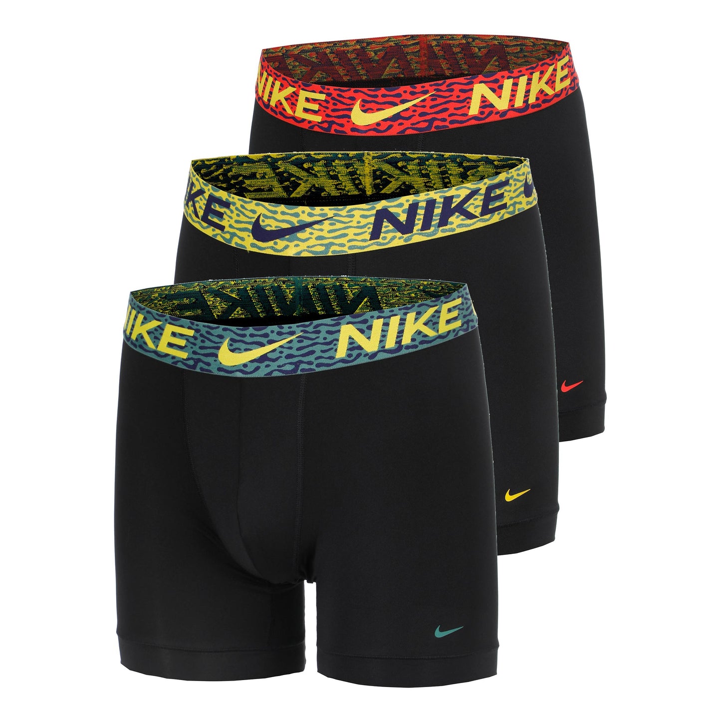 Nike Essential Micro Boxer Short Herren-Schwarz,Grün