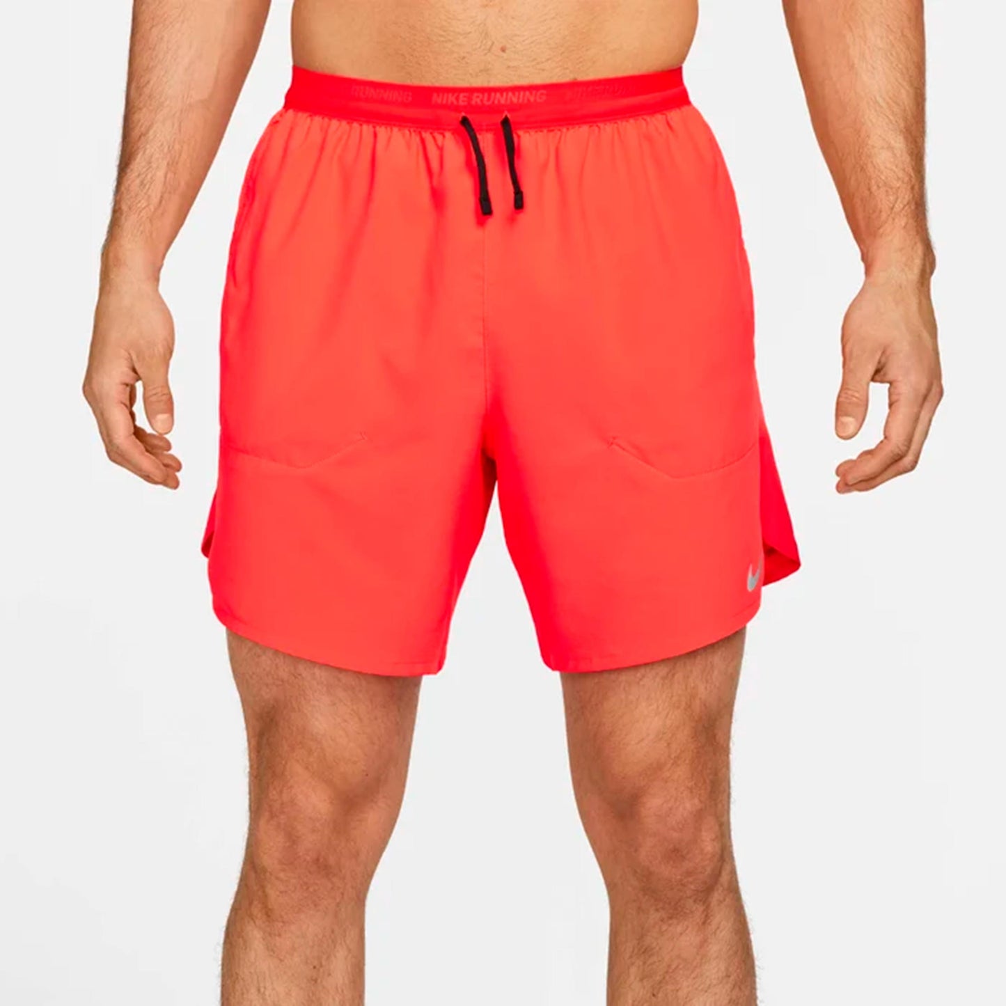 Nike Dri-Fit Stride 7in Brief-Lined Shorts - rot, schwarz