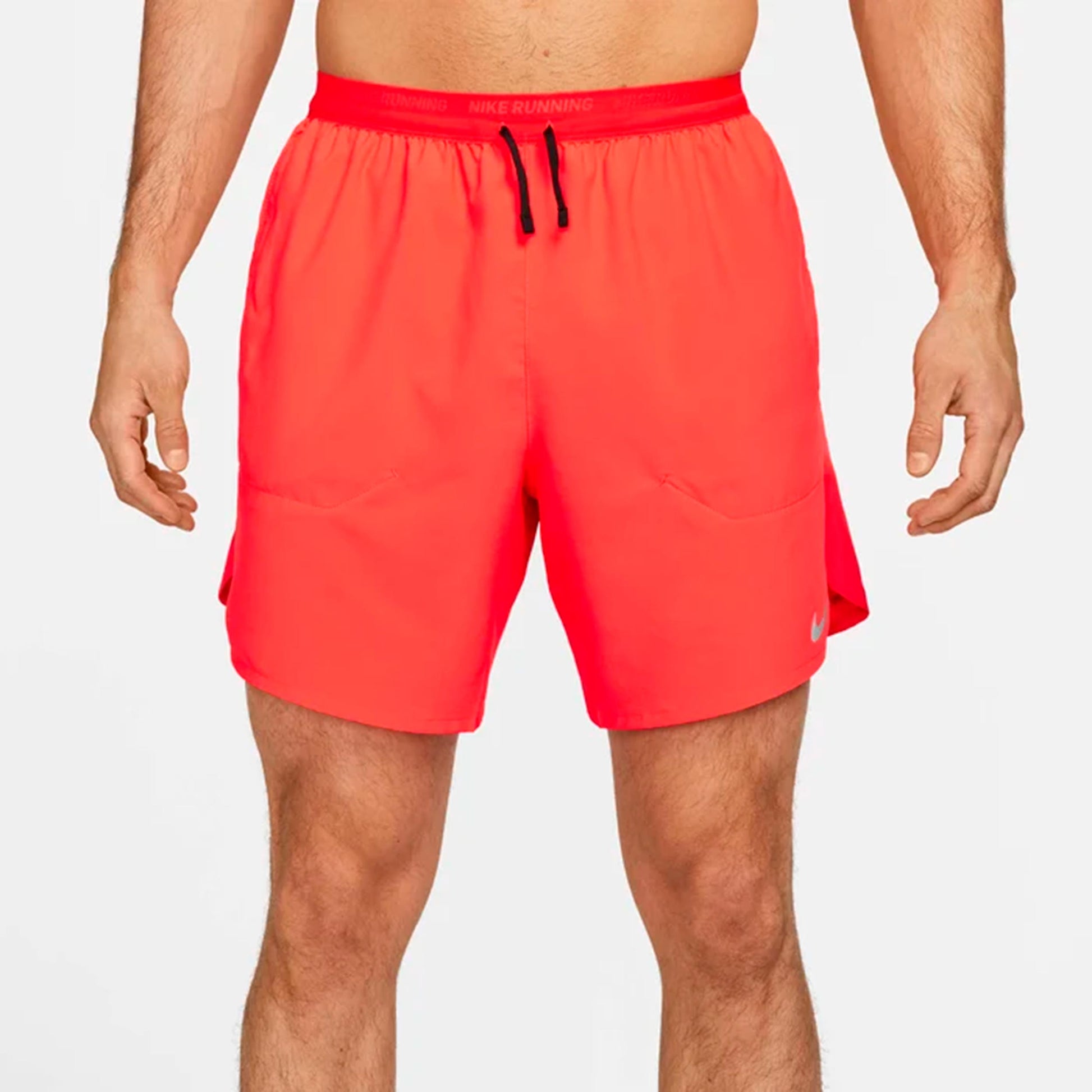 Nike Dri-Fit Stride 7in Brief-Lined Shorts - rot, schwarz