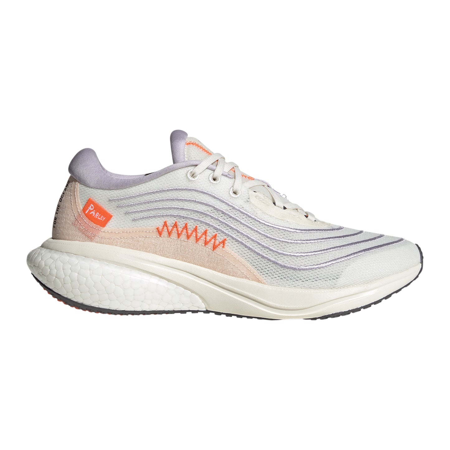 adidas Supernova 2 x Parley Neutralschuh Damen - weiß, orange