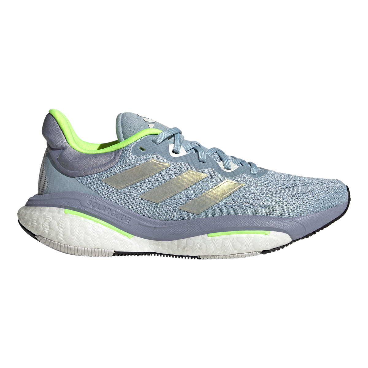 adidas Solar Glide 6 Neutralschuh Damen - blau, limette
