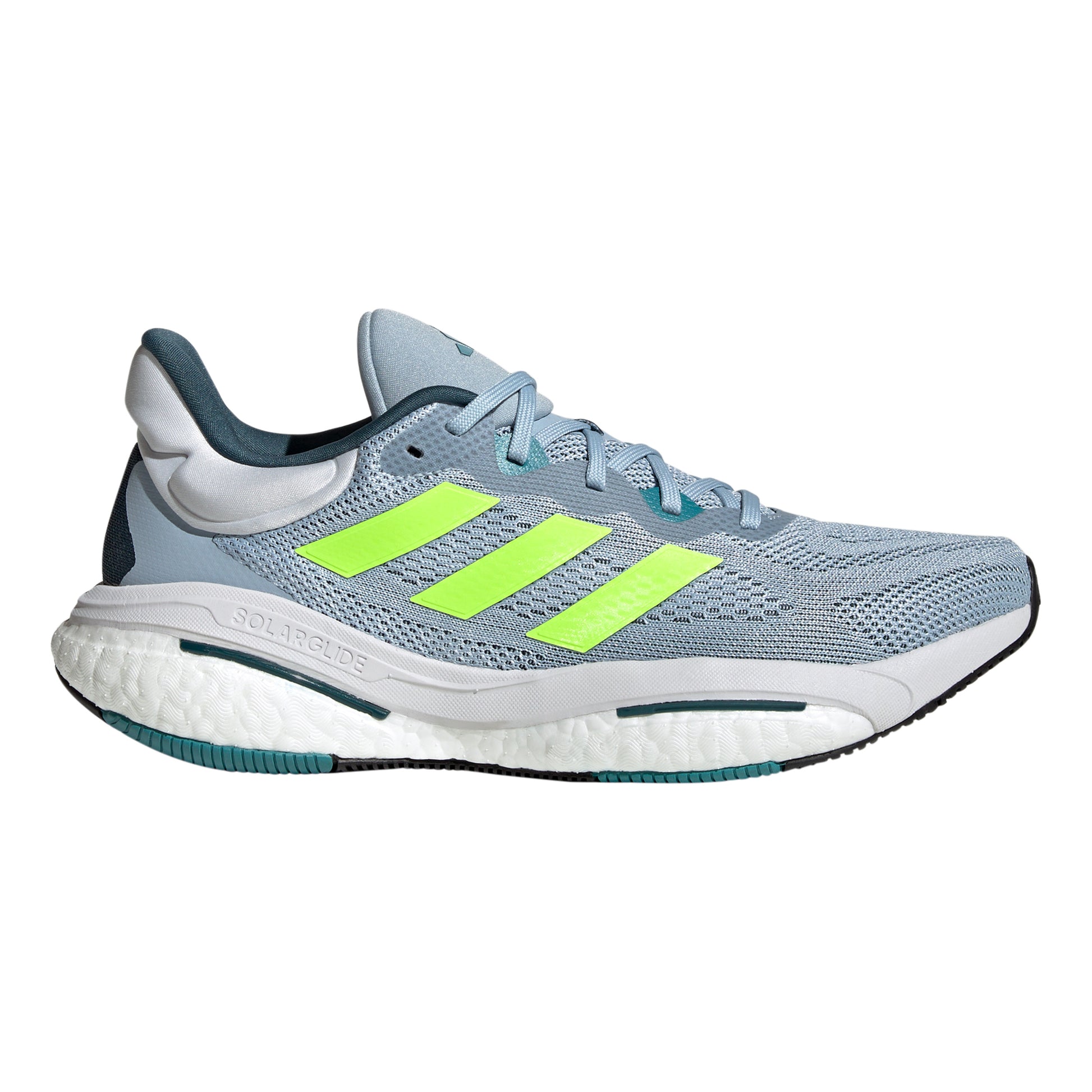 adidas Solarglide 6 Neutralschuh Herren - blau, limette