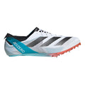 Adizero Finesse Spikeschuh Herren - weiß, türkis