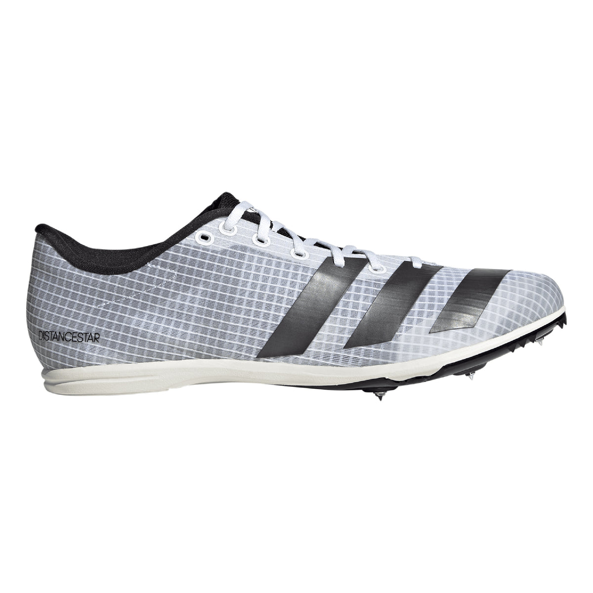 adidas Distance Star Spikeschuh Unisex - weiß, grau