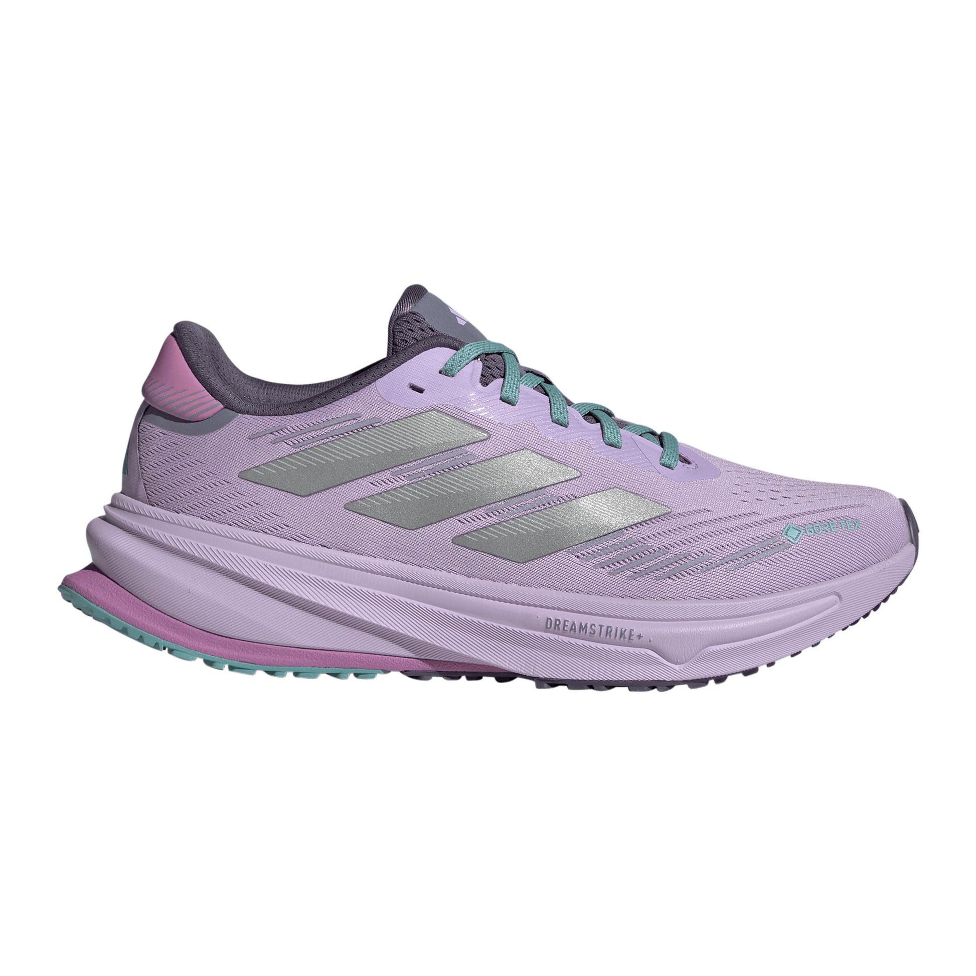 adidas Supernova Rise GTX Neutralschuh Damen - flieder, silber