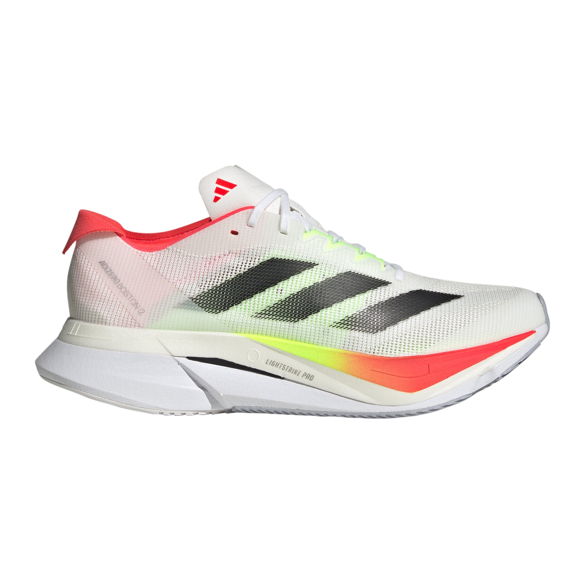 adidas Adizero Boston 12 Wettkampfschuh Damen - weiß, mehrfarbig