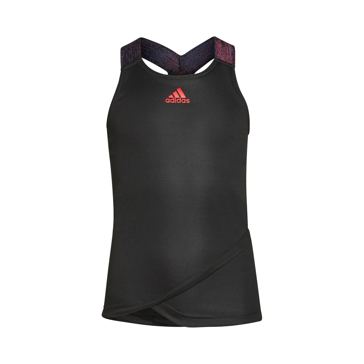 adidas Primeblue Y- Tank-Top Mädchen - schwarz, rot