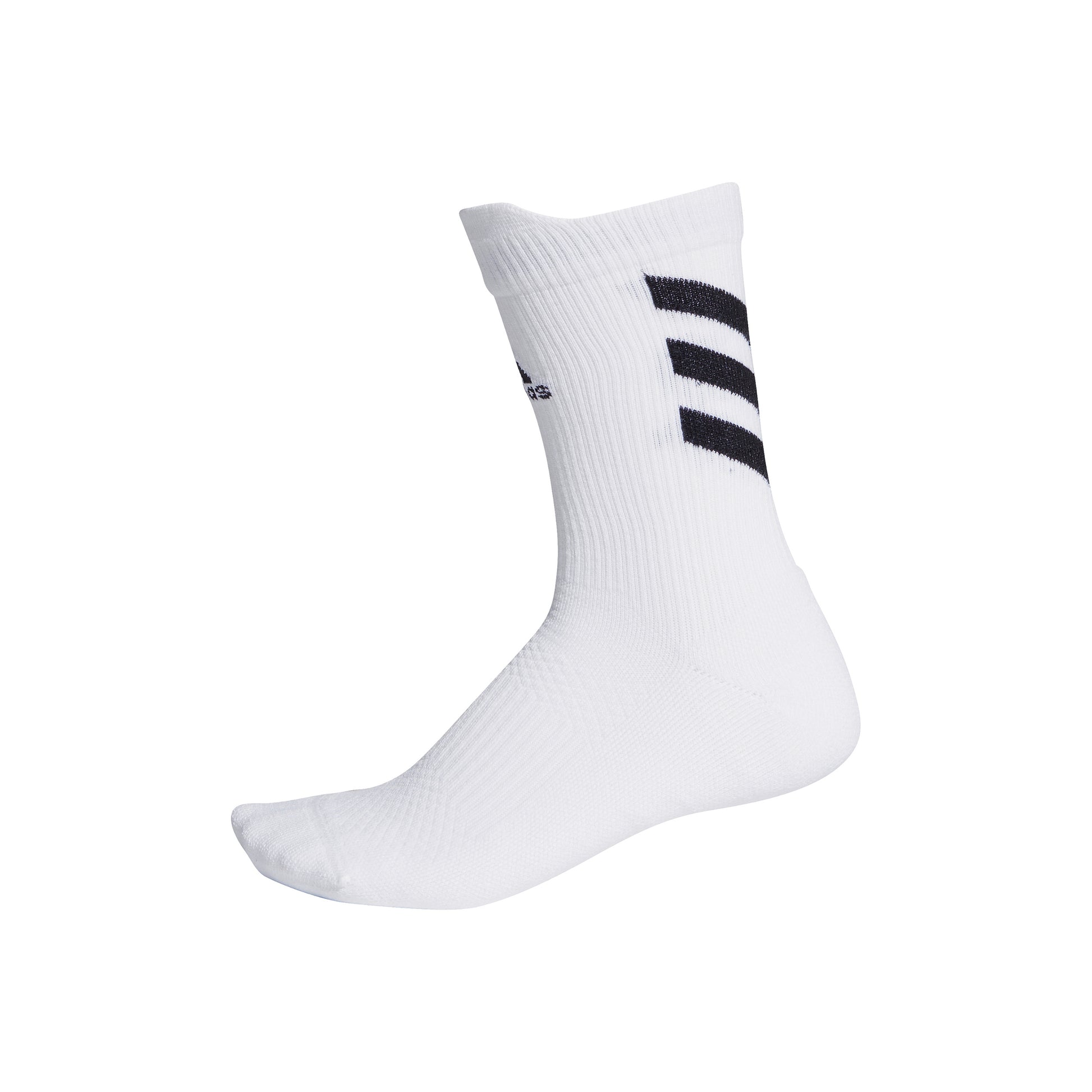 adidas Alphaskin Crew Low Cut Sportsocken Unisex - weiß, schwarz