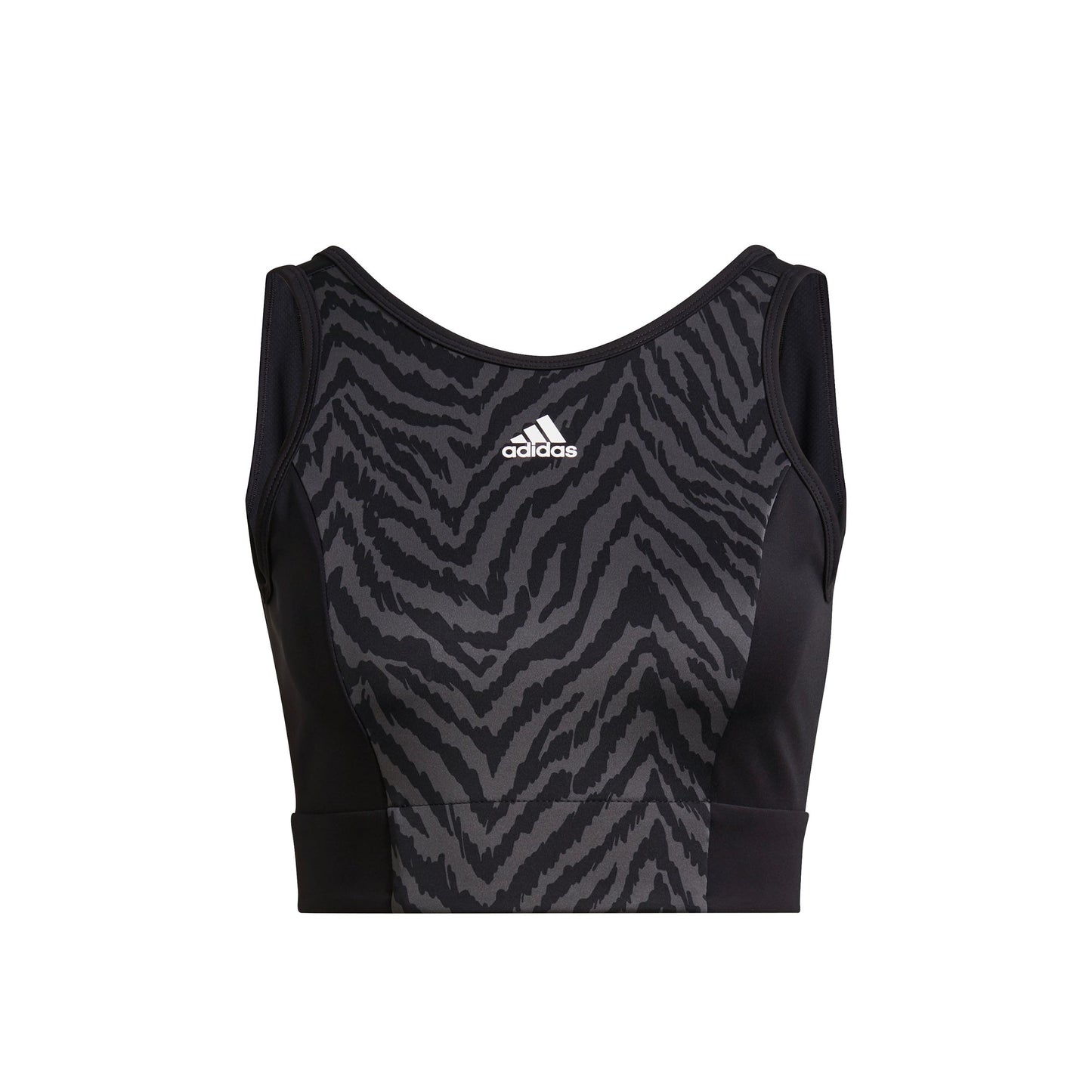 adidas ZBR Crop Tank-Top Damen - schwarz, weiß