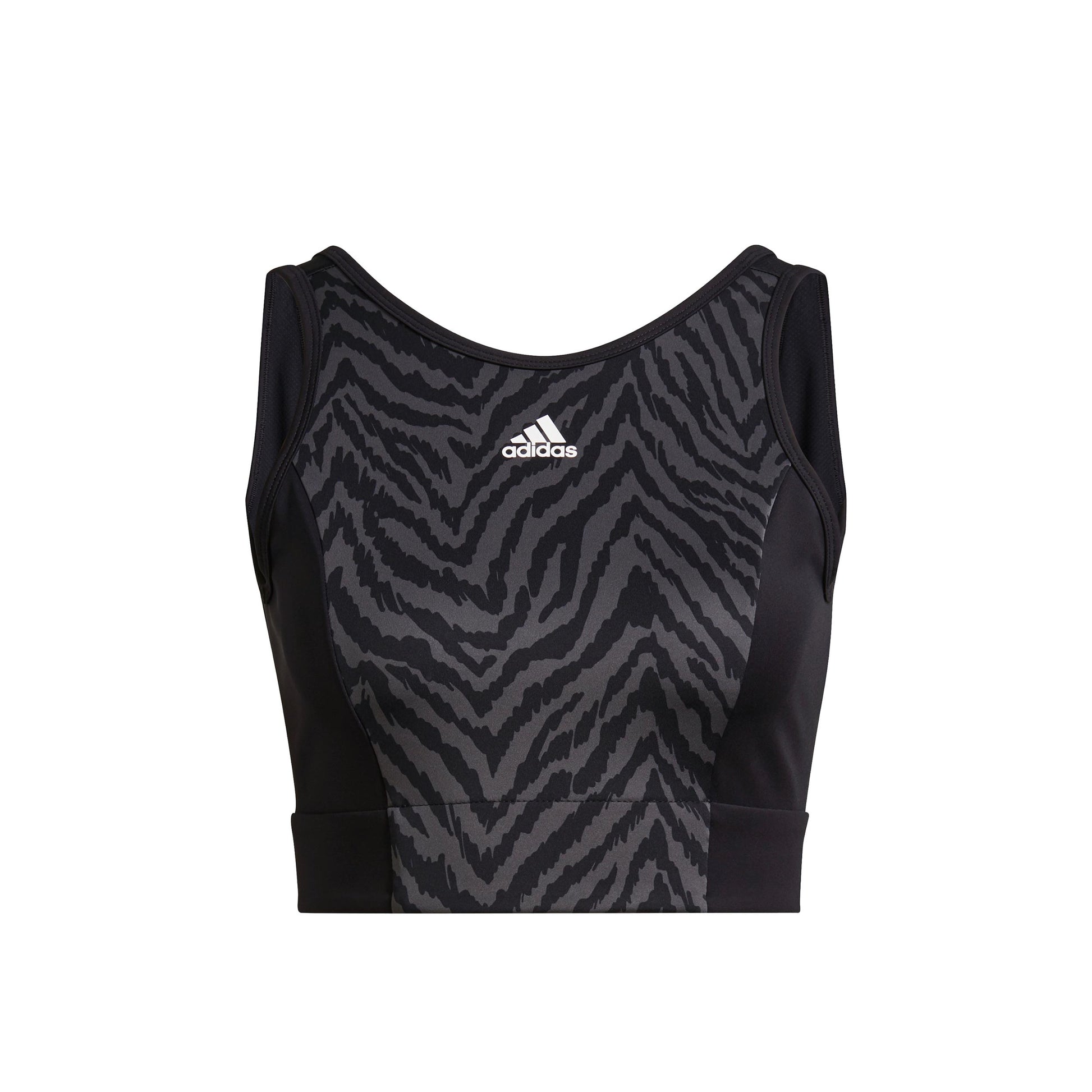 adidas ZBR Crop Tank-Top Damen - schwarz, weiß
