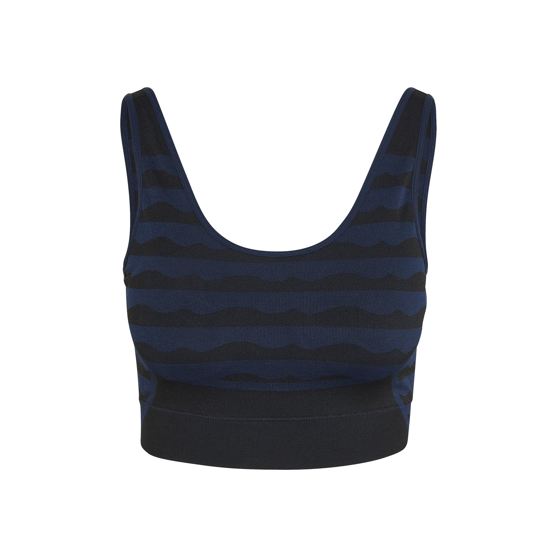 adidas Marimekko Aeroknit Sport-BH Damen - blau