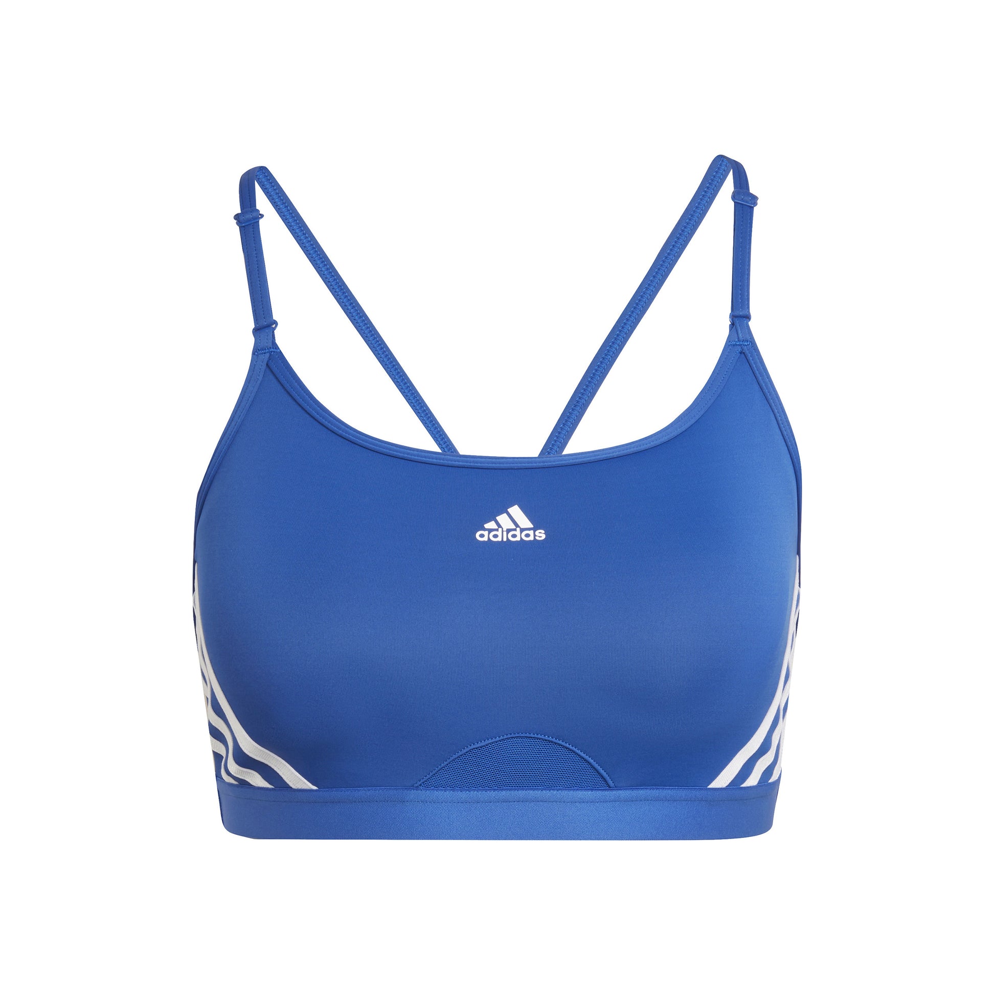 adidas Aeroreact Low-Support 3Stripes Sport-BH Damen - blau