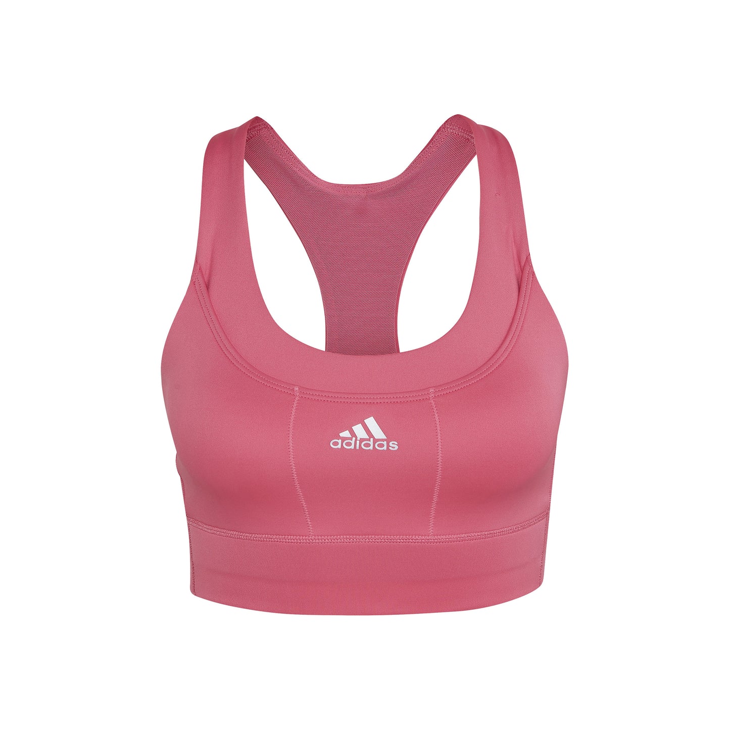 adidas Medium Support Primeknit Sport-BH Damen-Rot